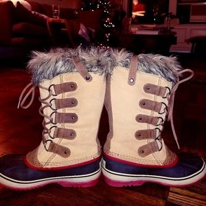 SOREL Joan of Arctic Snow Boot Taffy Size 8.5